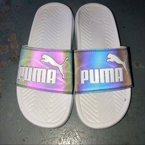 nike sparkle slides